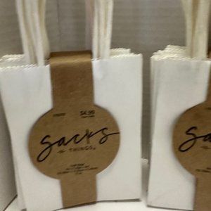 White Wedding Decorative Gift bags Craft Sacks Box Packages